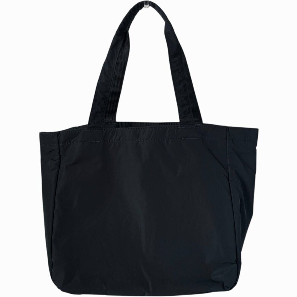 Athleta All About Tote Bag Black Nylon Lightweight Gym Travel Tote - Picture 5 of 10